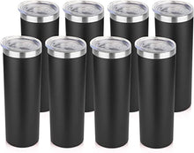 Load image into Gallery viewer, 20 oz Stainless Steel Skinny Tumbler