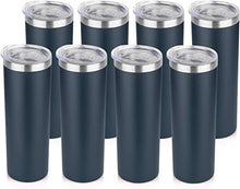 Load image into Gallery viewer, 20 oz Stainless Steel Skinny Tumbler