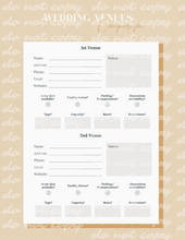 Load image into Gallery viewer, Wedding Planning Bundle