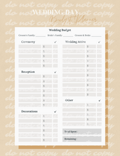 Load image into Gallery viewer, Wedding Planning Bundle