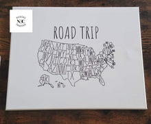 Load image into Gallery viewer, “Oh, the places we have been” Travel Map!
