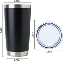 Load image into Gallery viewer, 20 oz Stainless Steel Tumbler