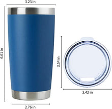 Load image into Gallery viewer, 20 oz Stainless Steel Tumbler