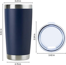 Load image into Gallery viewer, 20 oz Stainless Steel Tumbler