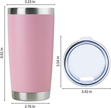 Load image into Gallery viewer, 20 oz Stainless Steel Tumbler