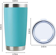 Load image into Gallery viewer, 20 oz Stainless Steel Tumbler