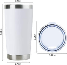Load image into Gallery viewer, 20 oz Stainless Steel Tumbler