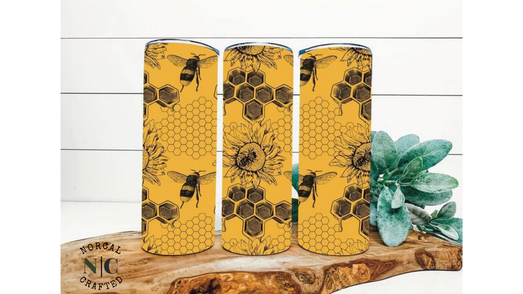 20 oz Save the Bees Tumbler