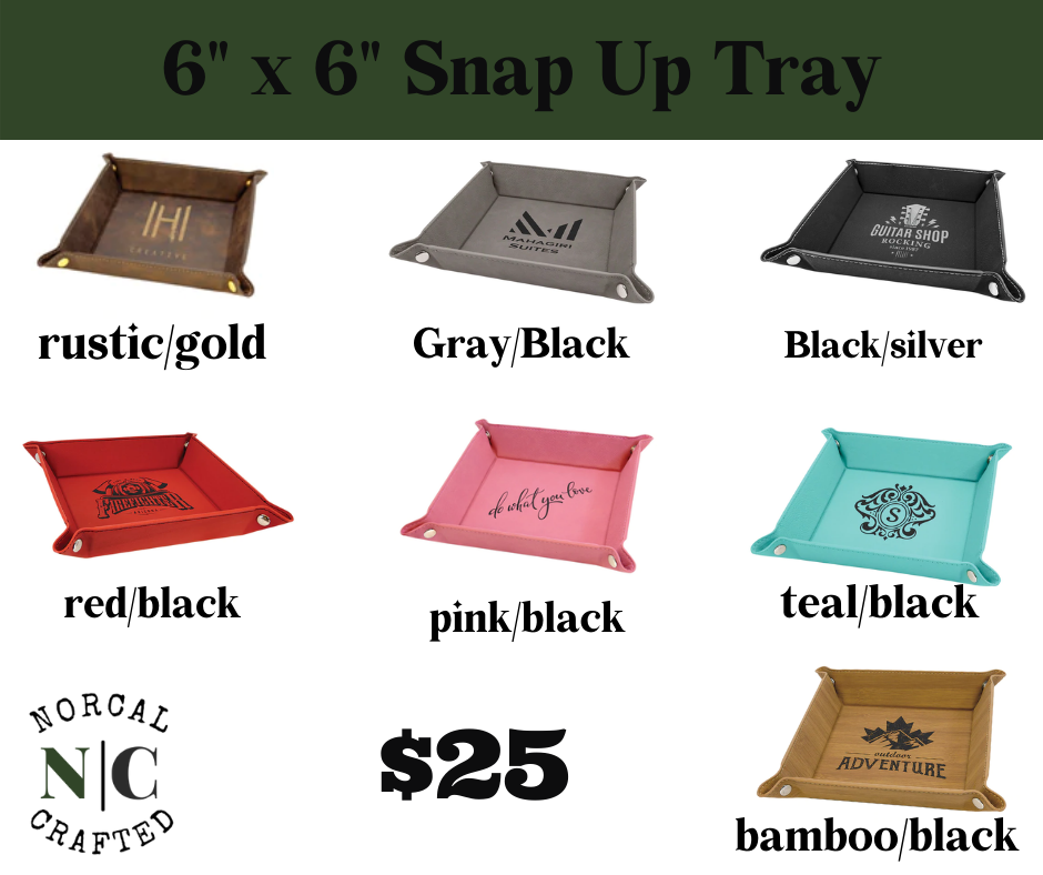 Snap up Tray